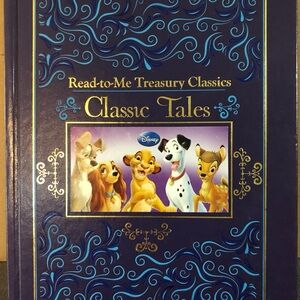 Disney Classic Read to Me Treasury Hardcover  Blue and Gold 1st edition 2011